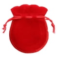 thumbnail image 1 of 10 Bolsas de para Joyería, Regalo de Fiesta de Boda, Bolsas con Cordón, Vino, Rosa, Rojo Y Azul, 4 Colores Zulema La bolsa de regalo, 1 of 8