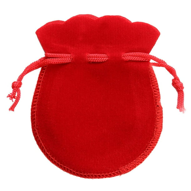 10 Piezas Bolsas Cordón Bolsas Joyas Navidad Regalos Valentín Bolsas Colco La bolsa de regalo