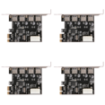 thumbnail image 1 of Tarjeta de expansión PCI-E de 4 puertos USB3.0 a tarjeta de expansión de computadora, 1 of 3