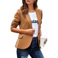 thumbnail image 6 of luvamia Womens Business Casual Blazer Work Office Coats Pocket Back Slit Jacket Suit, Size S-2XL, 6 of 6