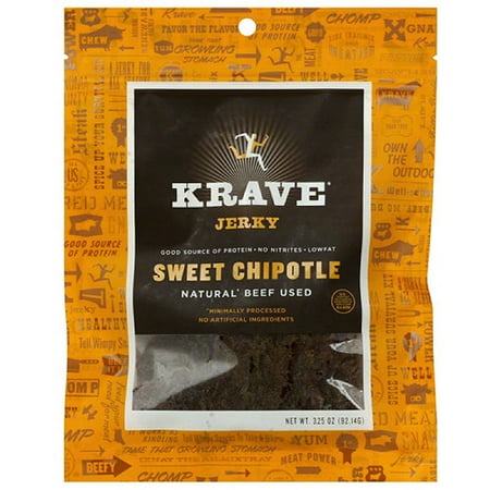 Krave Sweet Chipotle Jerky, 3.25 Oz, (pa
