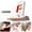 1 small mop,1 cotton head, variant on Self Squeezing Mini Mop,Orange Small Sponge Mop,Wet and Dry Use Cleaning System,Foldable Desktop Mop,One-Hand Squeeze Handle and Replaceable Head