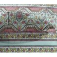 thumbnail image 4 of oneOone Viscose Chiffon Fabric Leaves & Floral Block Decor Fabric Printed BTY 42 Inch Wide, 4 of 4