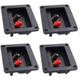 thumbnail image 1 of HSHDLDF ZXHAO ABS 2 Position Screw-in Speaker Box Terminal Cup Binding Post for Car/Home Audio 301 Copper Rod 4pcs, 1 of 3