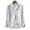 White, variant on Virmaxy Men's Fall Casual Striped Cotton Linen Shirt Long-Sleeved Stand-Up Collar Button-Down Comfortable Fashion Tops Up To XXXXXXL