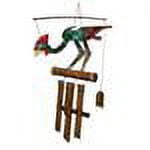 Annie Bobbing Head Rooster Bamboo Wind Chime