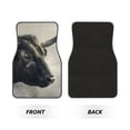 thumbnail image 2 of Lsque Tapis de Sol 4 Pcs Imprimé Taureau Mystique, Doublures en Caoutchouc Résistantes, Design Antidérapant, Protection Automobile Toutes Saisons, Véhicules, Voitures, Camions et SUV, 2 of 7