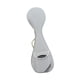 thumbnail image 5 of Funda de transporte Pipa Banjo Gig Bag, a prueba de golpes, portátil, grueso, acolchado, impermeable, tela Oxford, bolsa portátil para Pipa, caja de Gris, 5 of 7