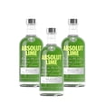 thumbnail image 1 of Pack De 3 Vodka Absolut Lime 750Ml, 1 of 2