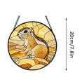 thumbnail image 3 of Stained Glass Window Hanging For Home And Garden With Strong Suction Cups, 3 of 6