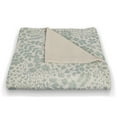 thumbnail image 3 of Creative Products Blue Dainty Floral 50 x 60 Coral Fleece Blanket, 3 of 3