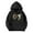 Black, variant on Toddler Girls Casual Long Sleeve Hoodies Letter Printed Hooded Sweatshirt with Pocket Fall Winter Clothes Size 2-3T , Black