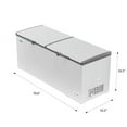 KoolMore 77 in. Commercial Chest Freezer 24 Cu. ft.