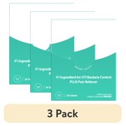 (3 pack) AZO Urinary Tract Defense Tablets, Antibacterial Protection & Pain Relief for UTI Infection Control, FSA/HSA Eligible, 24 Count