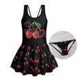 thumbnail image 6 of Tutolipy Cherry One Piece Swimsuit, Wide Straps Bathing Suit, Fashion for Summer, Size 6-7 Years, 6 of 8