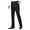 Black, variant on Miluxas Super Stretch Ice Silk Comfort Everyday Pants, Men's Stretch Golf Pants Slim Fit Lightweight Trousers Navy