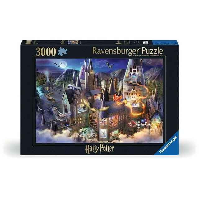 Rompecabezas Ravensburger Harry Potter Hogwarts Castle 3000 piezas