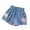 Red, variant on lnmuld Girls Shorts Girls' Summer Casual Denim Shorts Featuring Exquisite Floral Embroidery Design for Comfort Size:6-7 Years