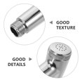thumbnail image 3 of Raindrops RV Shower Heads Water-saving Technology Silver ABS 1Pcs, 3 of 7