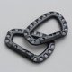 thumbnail image 4 of 2 Pcs (noir) Mousqueton En Plastique, Mousqueton Tactique, Mousqueton Noir, Porte-cls Mousqueton En Forme De D, Multi-usos, Mousqueton Boucle D, 4 of 5