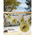thumbnail image 3 of Farmhouse Vintage Sunflowers on Wooden Grian Outdoor Pillow Covers Waterproof Throw Pillow Cover 20x12in Set of 2,Rectangle Decorative Pillowcases Cushion Case for Patio Sofa Couch,Still Life, 3 of 7