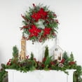 thumbnail image 3 of Northlight 23.5" LED Lighted Natural Wood Church with Tower Christmas Decoration, 3 of 8