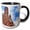 Black/White, variant on 3drose, Church of Our Lady, Market Square, Nuremberg, Germany - Eu10 Mgl0195 - Miva Stock, 11oz Two-tone Yellow Mug