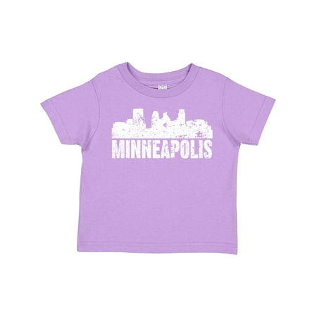 

Inktastic Minneapolis Skyline Grunge Gift Toddler Boy or Toddler Girl T-Shirt