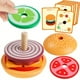 thumbnail image 1 of Montessori Toys For 3 Year Old Wooden Burger Sorting Stacking Toys For Toddlers Preschool Educational Toys Fine Motor Toys For Kids Boys Girls (Burger), 1 of 4