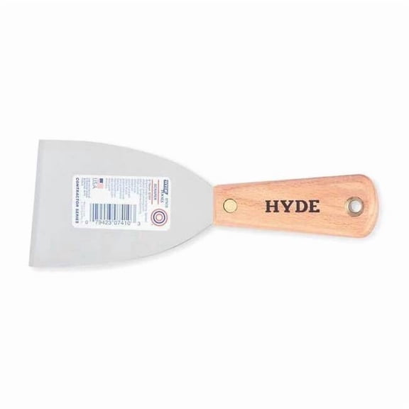 Hyde Scraper,Stiff,3",Carbon Steel 07410