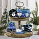 thumbnail image 4 of Layered Wooden Tray Candy Ornament Decoration, Desktop Christmas Tray, 2-Tier Style, Foldable Portable, Wooden Base, for Office Home Decor, High Volume Search Volume Keywords, 4 of 5