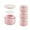 Pink, variant on 4pcs Round Cosmetic Container,250ml/8oz Reusable Round Plastic Storage Pot for Indoor,Wide Mouth Cosmetic Storage Bottles,Pink