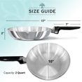 thumbnail image 2 of Sartén Chef MAGNAWARE de aluminio fundido de 10" apta para horno, 2 of 6