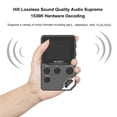 thumbnail image 4 of HiFi MP3 Player, Music Player with Lossless Audio Formats, 1.8in High Clear Display, Portable Digital Audio Player for Car Travel, 4 of 7