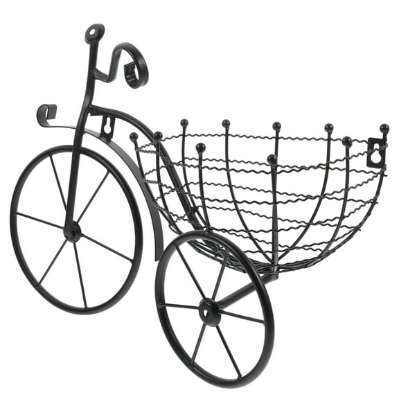 GAXIRE Metal Wall Planter Bike Shaped Flower Pot Holder Iron for Office Decor 1Pack