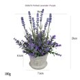 thumbnail image 1 of 1 paquete de plantas falsas en maceta, planta de serpiente artificial, plantas de escritorio de imitación para interior, hogar, oficina, granja, cocina, decoración de mesa de baño(Tipo A8)(1, 1 of 5