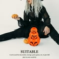 thumbnail image 4 of Fovewise 3pcs Halloween Candy Bucket Plastic Pumpkin Shaped Trick or Treat Pail with Handle Jack O Lantern Basket for Halloween Party Favors, 4 of 8
