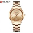 thumbnail image 5 of CURREN Rose Gold Women Luxury Quartz Stainless Steel Casual Fashion Watch Waterproof Full Date Wristwatch, 5 of 5