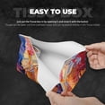 thumbnail image 3 of Salouo Trio Of Dripping Cones Pattern Long Tissue Box Cover Rectangular–Plus Size Tissue Box Holder Modern LeatheLarge Tissue Holder for Bathroom Car & Office Decor, 3 of 7