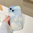 thumbnail image 1 of Carcasa Compatible Con Samsung A14 A13 A12 A04S A03S A52 A51 A71 A50 A34 5G A30S A22 A32 A23 A54 A02S A11 Funda Para Teléfono Encantadora Nube Conejo TPU Cubierta Trasera Gao Jiahui unisex, 1 of 2