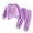 Purple, variant on Zhuashum Baby Girl Outfitslong Sleeve Children Outfits Sweatsuits Set Cute Pullover Hoodies Sweatshirts Jogger Sweatpants Outfit Loungewear Pink 6-12 Months