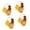 A, variant on 4 Count Easter Chicken Candy Collection Bags Elegant Easter Party Treats Bags With Lovely Chicken Pattern for Friend