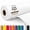 White, variant on Teddy Run Brown Kraft Craft Paper Roll for Gift Wrapping Bulletin Board Bouquet Flower Art Packing Parcel Table Covering 80GSM (Brown, 36in*200ft)