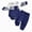 G223-Blue, variant on HFHAPW Newborn Baby Boy Clothes Infant Boy Outfits Baby Hoodie Romper Fall Winter 0 3 6 9 12 18 24 Months Baby Clothes for 0 3 6 9 12 18 24 Months Boy(Khaki,6-12 M)