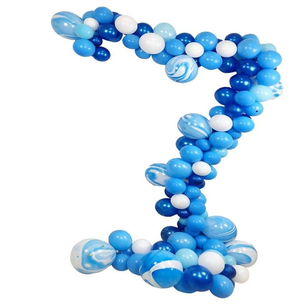 Latex balloons with sale numbers on them