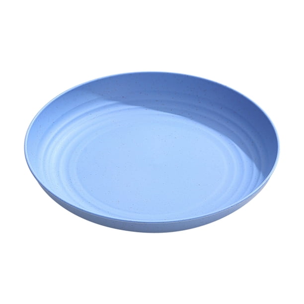 Fiudx Plato de Fruta para El Hogar, Plástico Ecológico, Base Antideslizante, Versátil para Pasteles y Aperitivos, Bandeja para Guardar Joyas, Fácil Mantenimiento, Juego de 1 Plato.