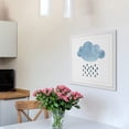 thumbnail image 4 of Marmont Hill "Blue Cloud" by Diana Alcala Framed Painting Print, 4 of 6