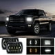 thumbnail image 4 of Faro LED de 5x7 pulgadas para Jeep 300W Faro con señal de giro DRL de haz alto y bajo, 4 of 4