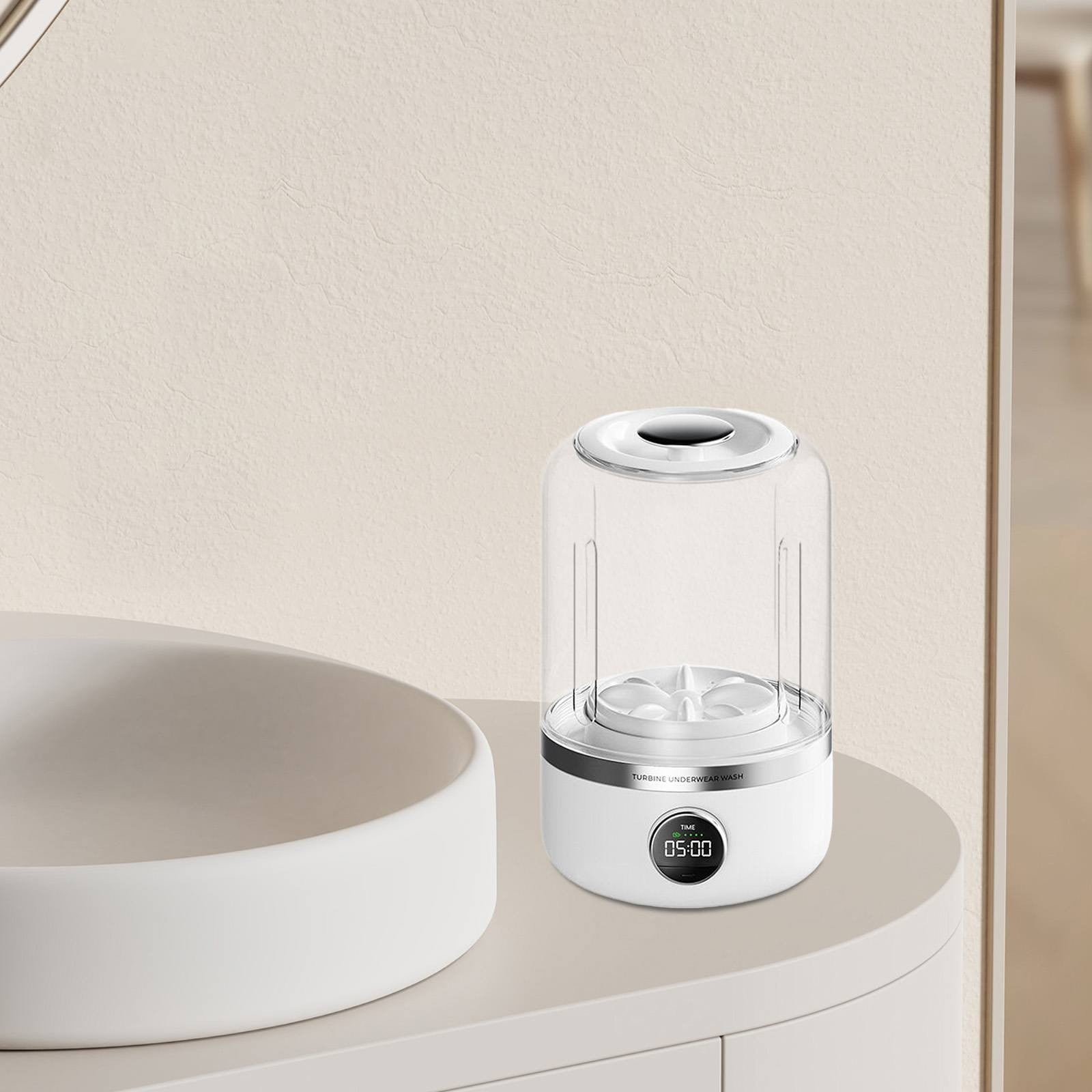 GBAYXJ Underwear Washer Portable Washing Machine Portable Washing Machine Underwear Washing Machine Portable Rechargeable Cordless Washing Machine Household Detergent (White)