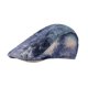 thumbnail image 1 of Gorra plana ajustable unisex de mezclilla desgastada azul y melocotón, 1 of 2